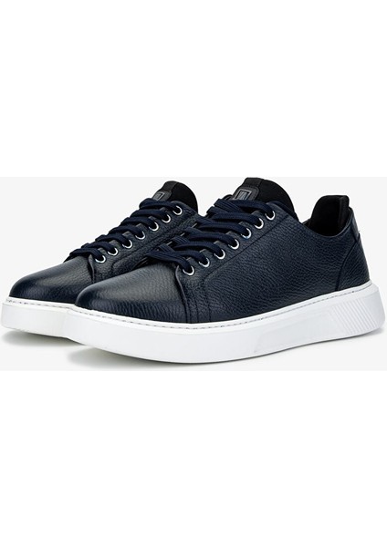 Yeşil Erkek Deri Sneaker 04 3533 Erk Ayk SK24-25