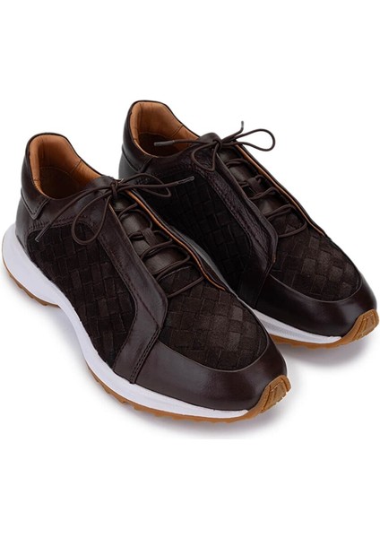 Erkek Hakiki Deri Kahverengi Sneakers & Spor Ayakkabı fiyatları