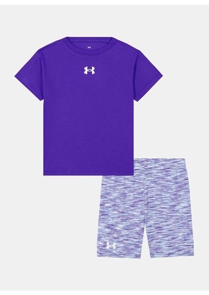 Mavi Kız Çocuk Şort Takım ASII0PR-549-UA Twıst Bıke Short Set