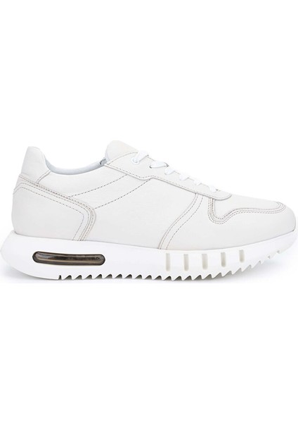 Lacivert Erkek Deri Sneaker 285 T3246 Erk Ayk Y22