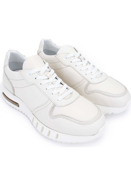 Lacivert Erkek Deri Sneaker 285 T3246 Erk Ayk Y22