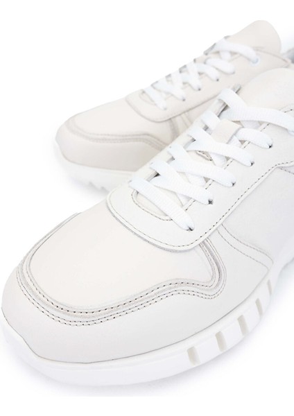 Lacivert Erkek Deri Sneaker 285 T3246 Erk Ayk Y22