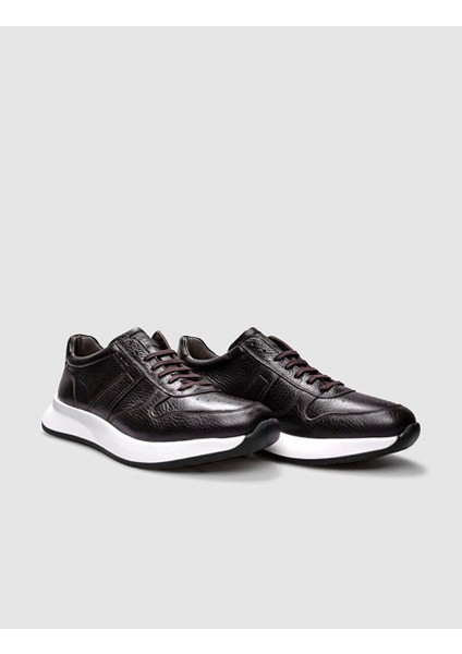 Kahverengi Erkek Deri Sneaker 29768 fiyatları