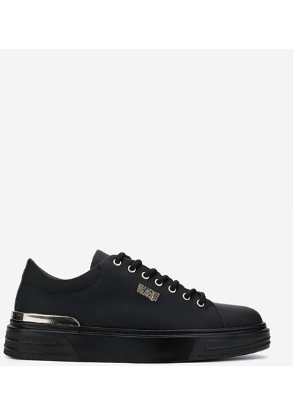 Erkek Hakiki Deri Siyah Sneakers & Spor Ayakkabı