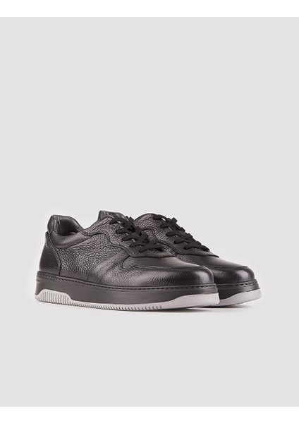 Hakiki Deri Sneaker Siyah Bağcıklı Erkek Spor Ayakkabı fiyatları