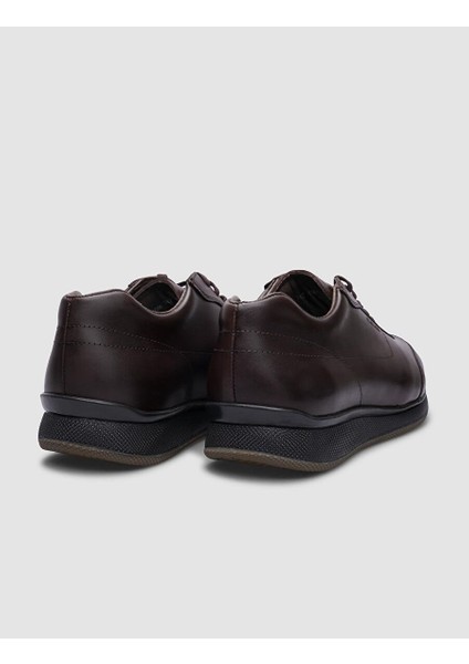 Kahverengi Erkek Deri Sneaker 101398R modelleri