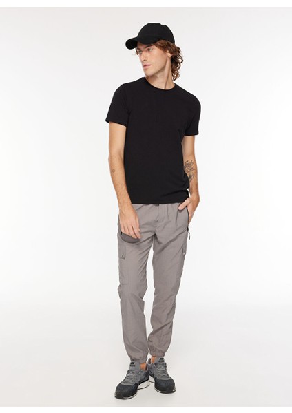 Gmg Fırenze Standart Bel Normal Paça Slim Fit Gri Erkek Pantolon ZR23MSS01019