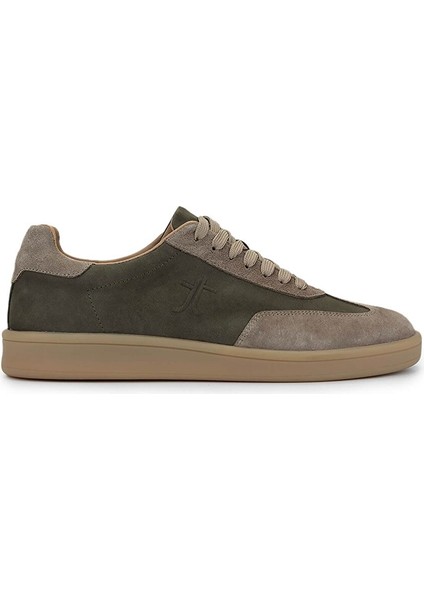 Erkek Hakiki Deri Haki Sneakers & Spor Ayakkabı