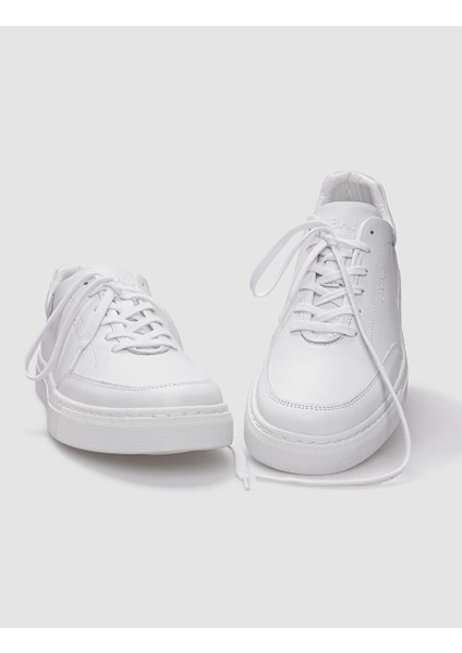 Beyaz Erkek Deri Sneaker 26429 fırsatları