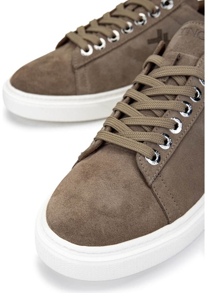 Erkek Hakiki Deri Bej Süet Sneakers & Spor Ayakkabı fırsatları