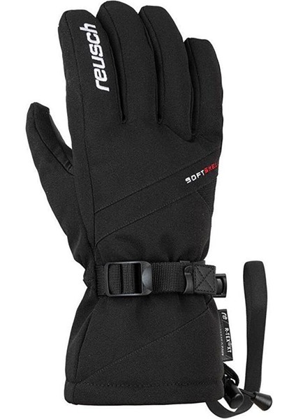 Outset R-Tex Xt Softshell Erkek Snowboard Eldiveni Siyah