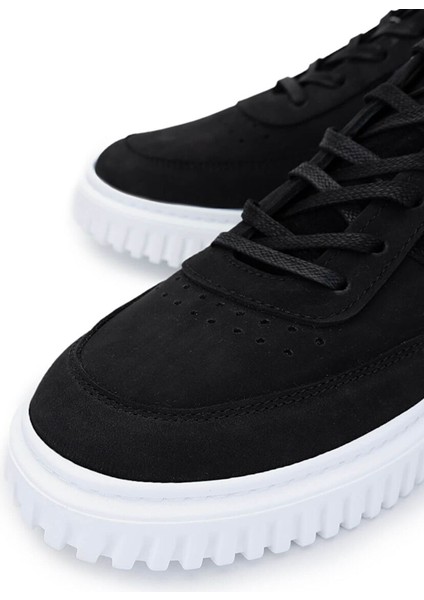 Erkek Hakiki Deri Siyah Nubuk Sneakers & Spor Ayakkabı modelleri