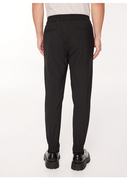 Lastikli Bel Dar Paça Slim Fit Koyu Lacivert Erkek Pantolon 62034110 indirimleri