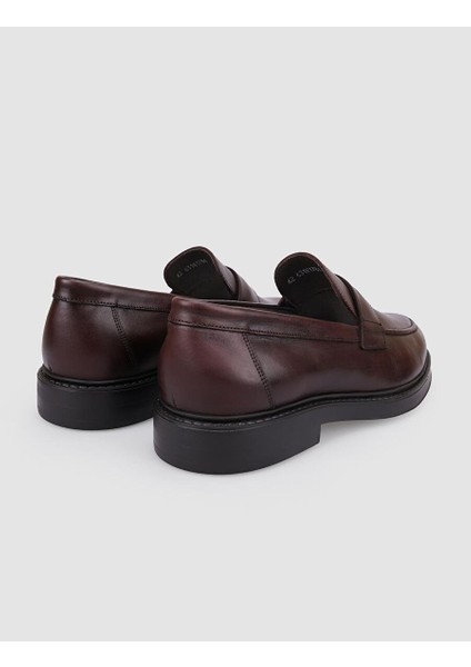 Siyah Erkek Deri Loafer 124768_BYNR1