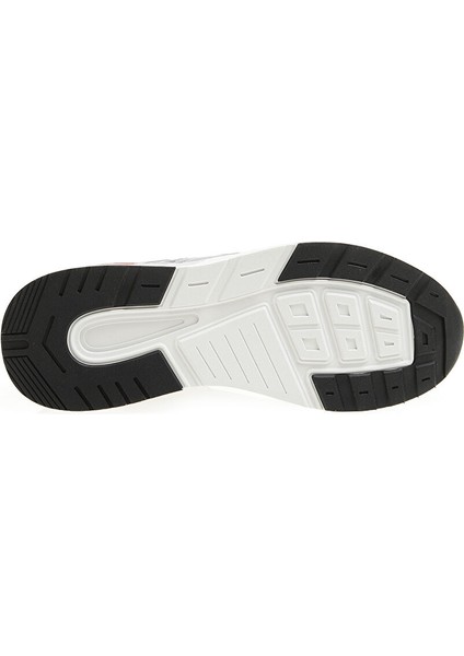 Açık Gri-Kırmızı Erkek Deri Sneaker 16210/CP
