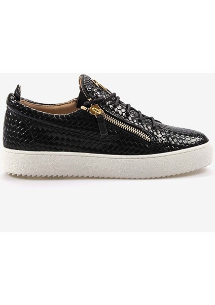 Siyah Fermuarlı Erkek Spor & Sneaker Ayakkabı RM50012
