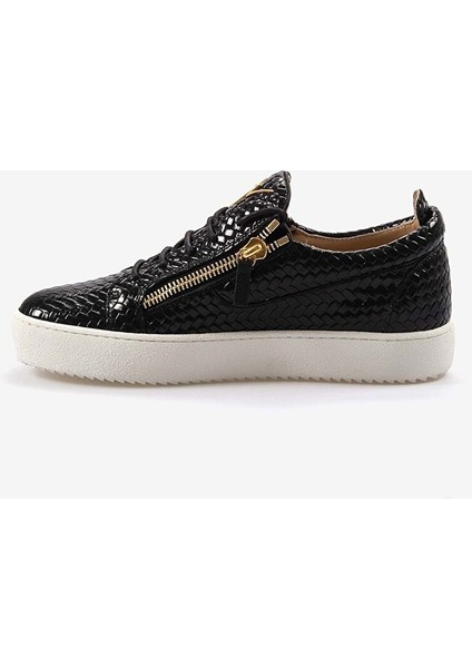 Siyah Fermuarlı Erkek Spor & Sneaker Ayakkabı RM50012