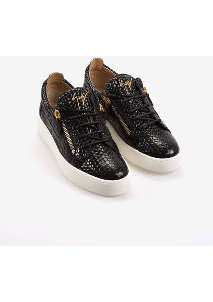 Siyah Fermuarlı Erkek Spor & Sneaker Ayakkabı RM50012