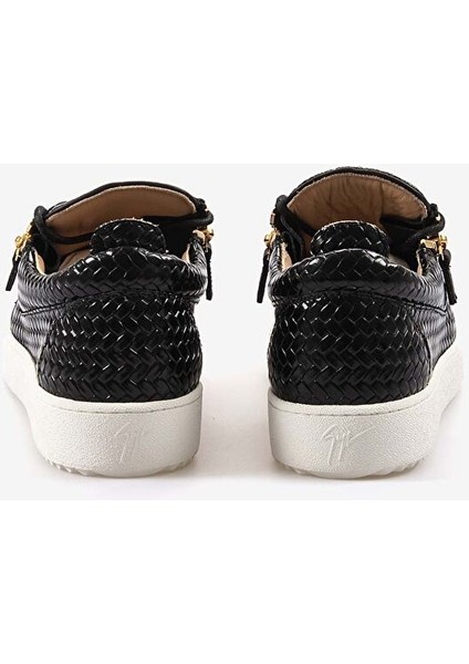 Siyah Fermuarlı Erkek Spor & Sneaker Ayakkabı RM50012