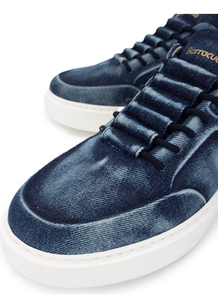Erkek Hakiki Deri Mavi/beyaz Sneakers & Spor Ayakkabı modelleri