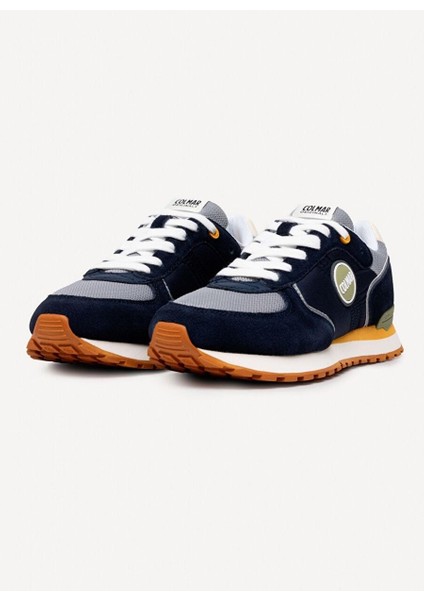Travıs Block Gray Navy Mossgreen Erkek Ayakkabı