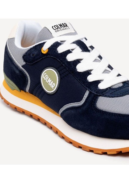 Travıs Block Gray Navy Mossgreen Erkek Ayakkabı
