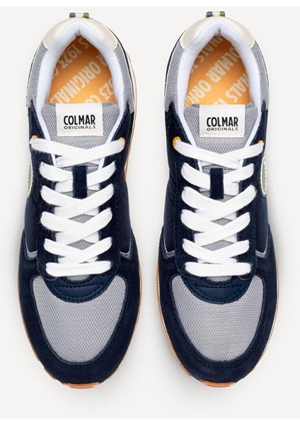 Travıs Block Gray Navy Mossgreen Erkek Ayakkabı