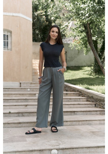 Kensal Dar Kesim Siyah T-Shirt modelleri