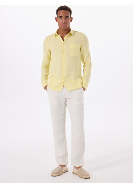 Beyaz Erkek Standart Pantolon Mr Tom Pants
