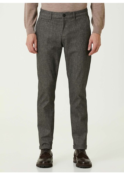 Antrasit Erkek Slim Fit Düz Pantolon 1091906