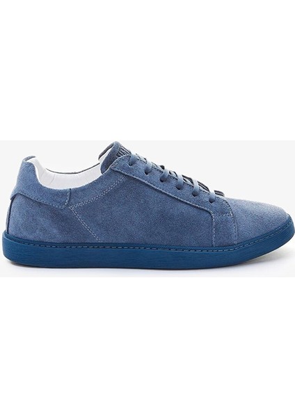 Lacivert Erkek Süet Sneaker 965 3201 Erk Ayk Y23