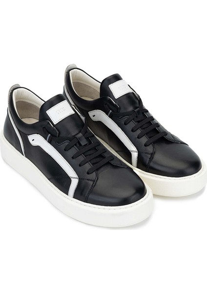 Erkek Hakiki Deri Siyah Sneakers & Spor Ayakkabı fiyatları