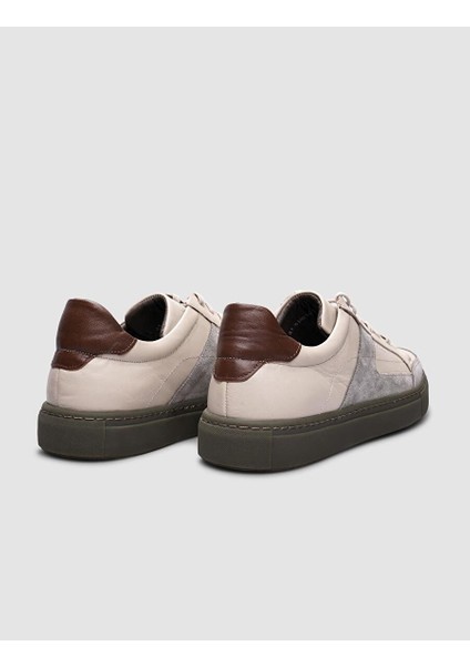 Bej-Gri Erkek Sneaker 121031