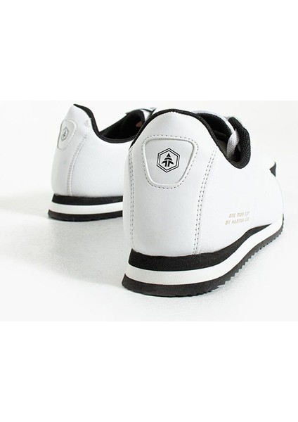 Beyaz-Siyah Erkek Sneaker 10379 fiyatları