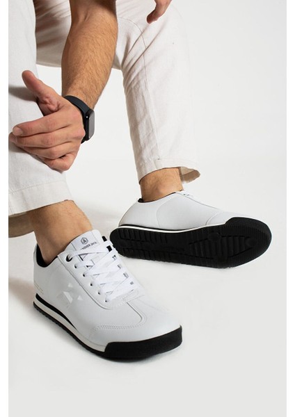 Beyaz-Siyah Erkek Sneaker 10379 modelleri