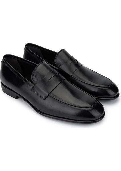 Siyah Erkek Deri Loafer 01 2225 Erk Ayk SK24-25 fiyatları