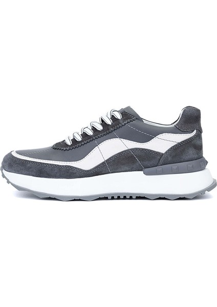 Erkek Hakiki Deri Gri Sneakers & Spor Ayakkabı fiyatları