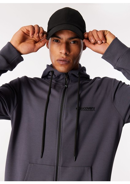 Antrasit Erkek Relaxed Sweatmont DS4M-SWT3235