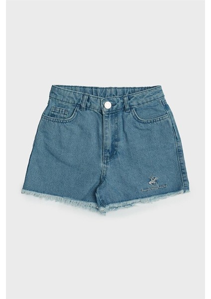 Kız Çocuk Denim Şort
