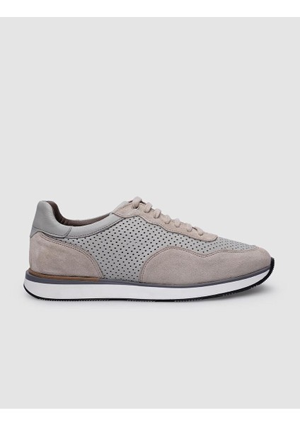 Bej Erkek Süet Sneaker 123022