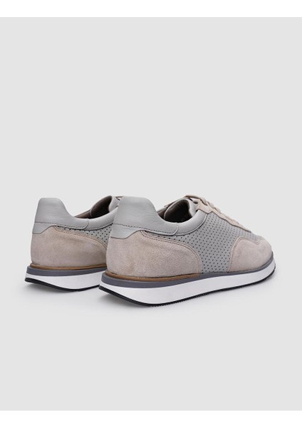 Bej Erkek Süet Sneaker 123022