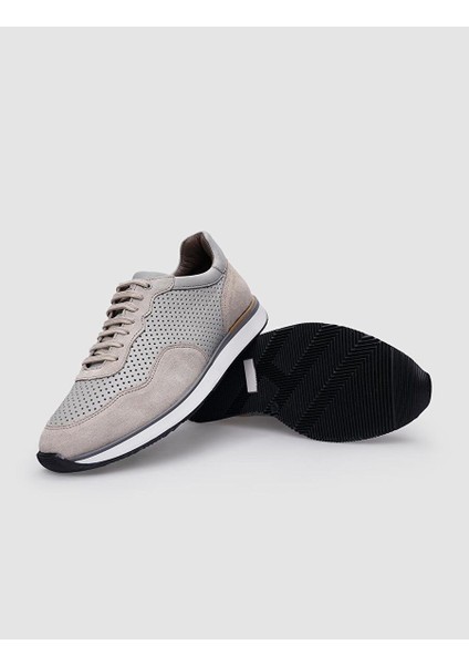 Bej Erkek Süet Sneaker 123022