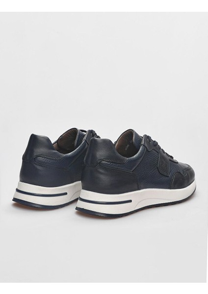 Lacivert Erkek Deri Sneaker 121861 modelleri