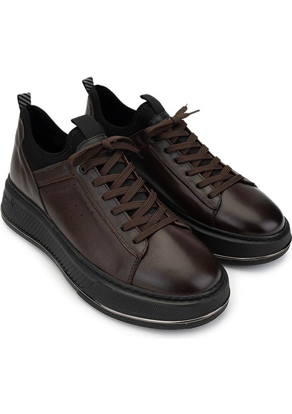 Erkek Hakiki Deri Kahverengi Sneakers & Spor Ayakkabı fiyatları