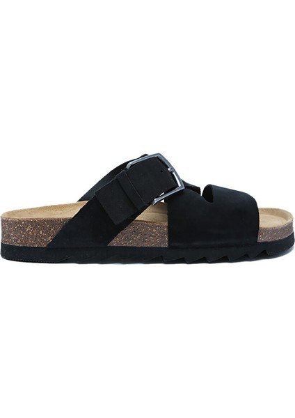 14446 Ch-Kifidis Soft Step Erkek Süet Deri Mantar Terlik 40-46