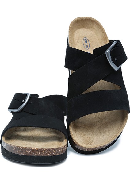 14446 Ch-Kifidis Soft Step Erkek Süet Deri Mantar Terlik 40-46