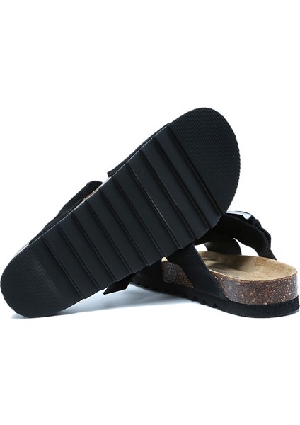 14446 Ch-Kifidis Soft Step Erkek Süet Deri Mantar Terlik 40-46