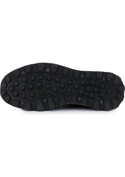 Erkek Hakiki Deri Sneakers & Spor Siyah Ayakkabı