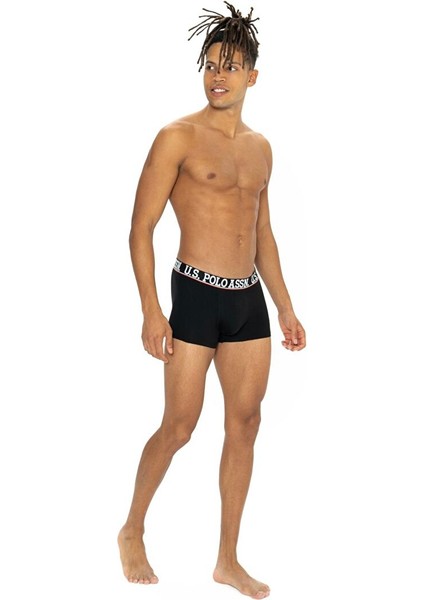 Erkek Bordo - Siyah - Antrasit Melanj 3 Lü Boxer modelleri