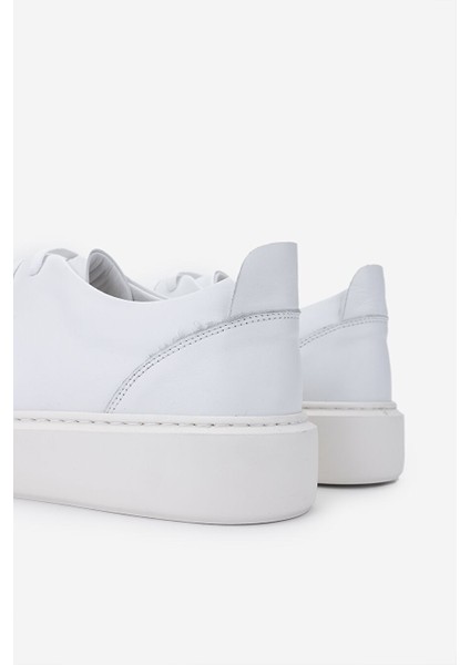 Erkek Hakiki Deri Beyaz Sneakers & Spor Ayakkabı fırsatları